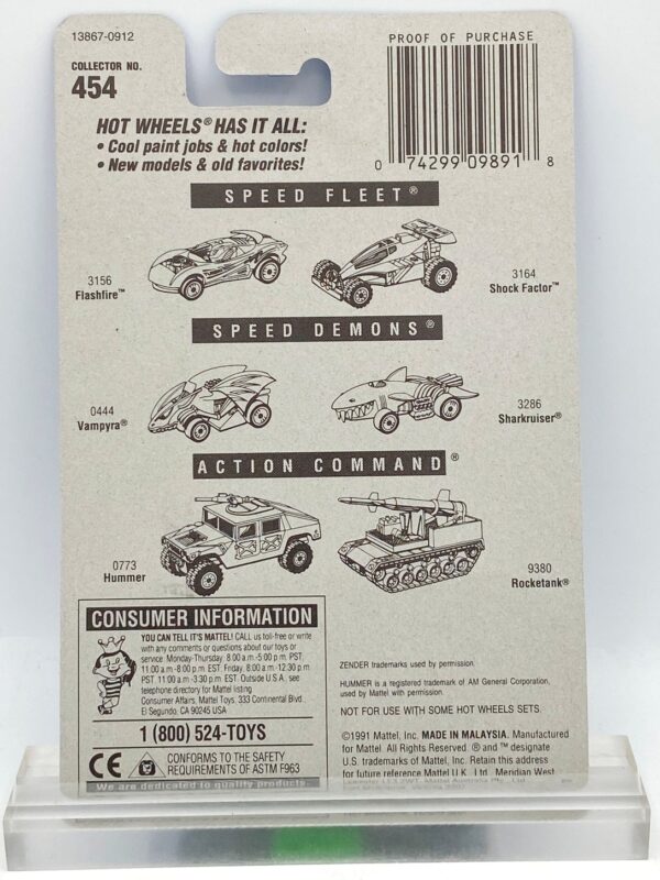 1991 HW CC #454 Speed Fleet Zender Fact 4 7-Spoke (5)