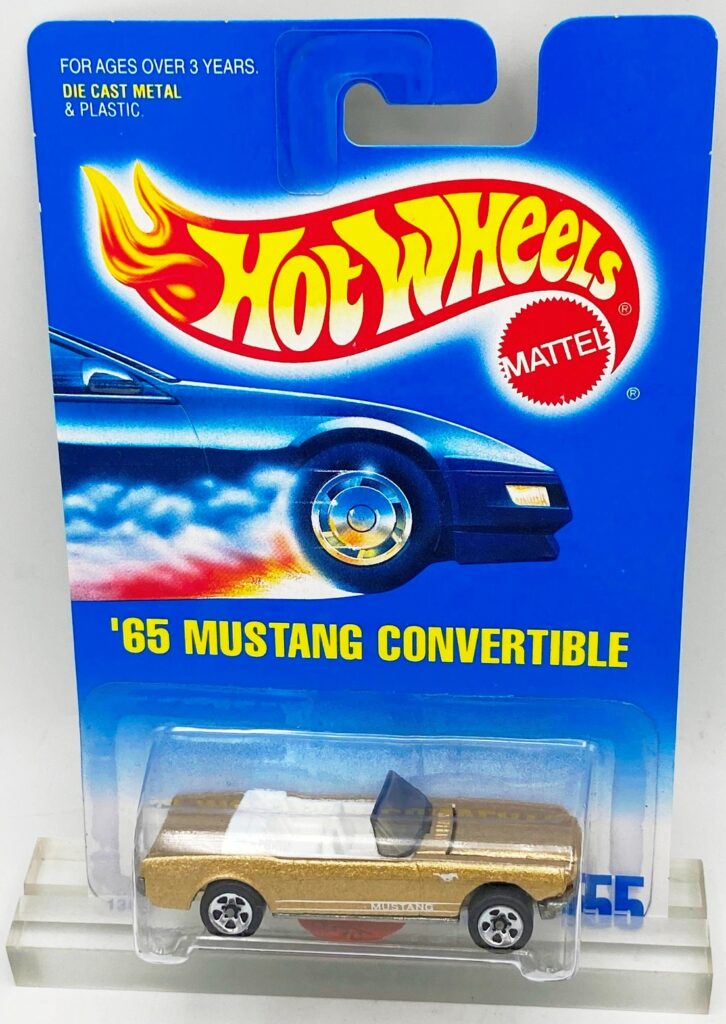 1991 HW CC #455 Classics '65 Mustang Convertible 5-Sp (2)