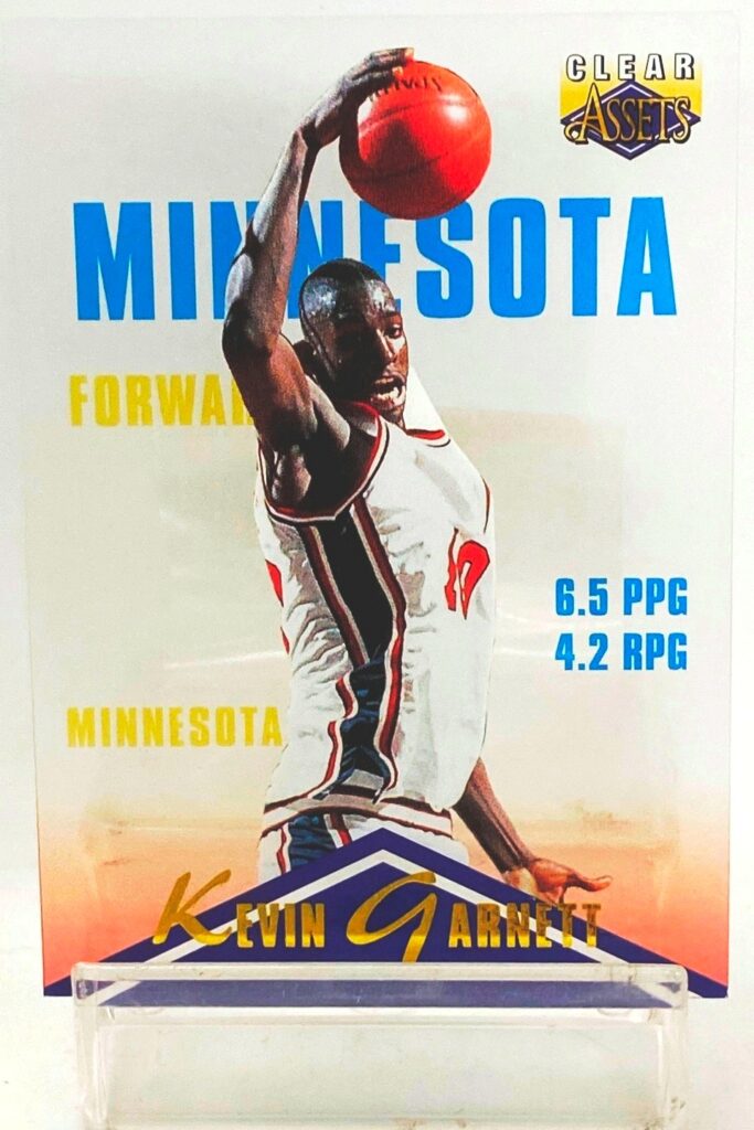 1996 Classic Assets Kevin Garnett RC #10 (1)
