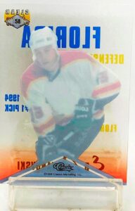 1996 Classic Clear NHL Ed Jovanovski #58 (2)