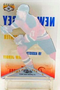1996 Classic Clear NHL Petr Sykora #57 (2)