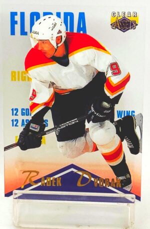 1996 Classic Clear NHL Radek Dvorak #59 (1)