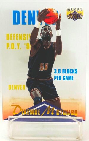 1996 Classic NBA Dikembe Mutombo #23 (1)