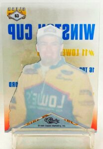 1996 Classic Nascar Brett Bodine #63 (2)