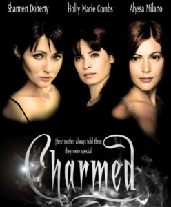 1998 CHARMED-STARS Alyssa , Holly Marie, Shannen (Signed-Auto) (1)