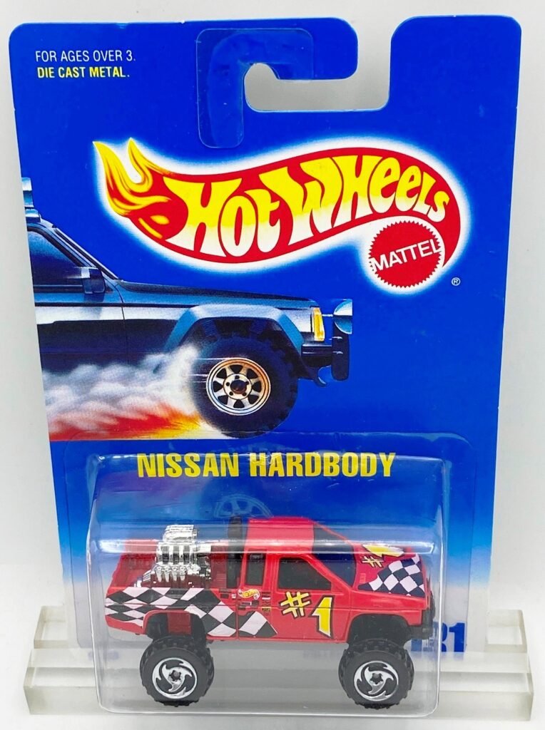 1991 HW CC #131 Off Road Nissan Hardbody #1 Red Razor (2)