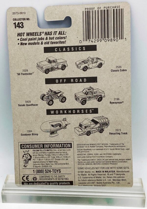 1991 HW CC #143 WH Recycling Truck (5)