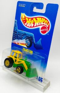 1991 HW CC #145 WH Tractor Yellow & Green (4)