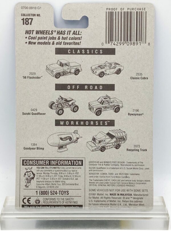 1991 HW CC #187 WH Ramp Truck 7-Spoke (5) 1991 HW CC #187 WH Ramp Truck 7-Spoke (5)