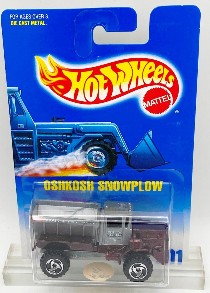 1991 HW CC #201 WH Oshkosh Snowplow Metallic (2)