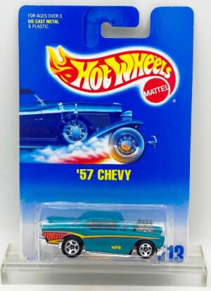 1991 HW CC #213 Classics '57 Chevy 5-Spoke (1)