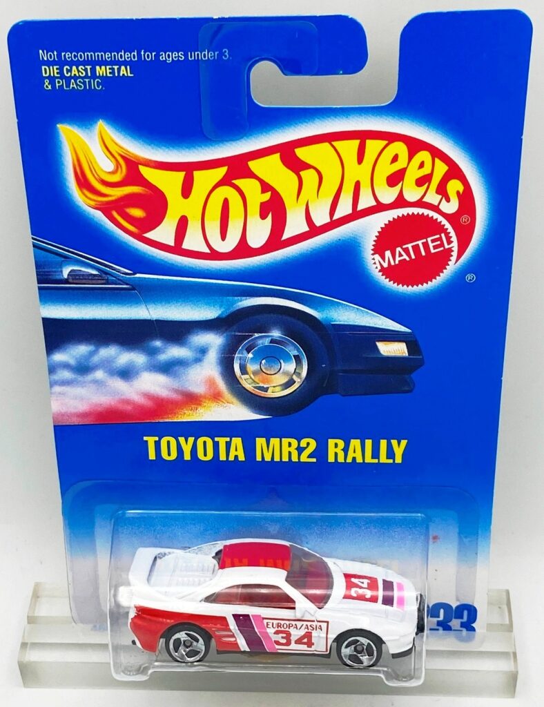 1991 HW CC #233 SF Toyota MR2 Rally #34 3-Spoke (2)