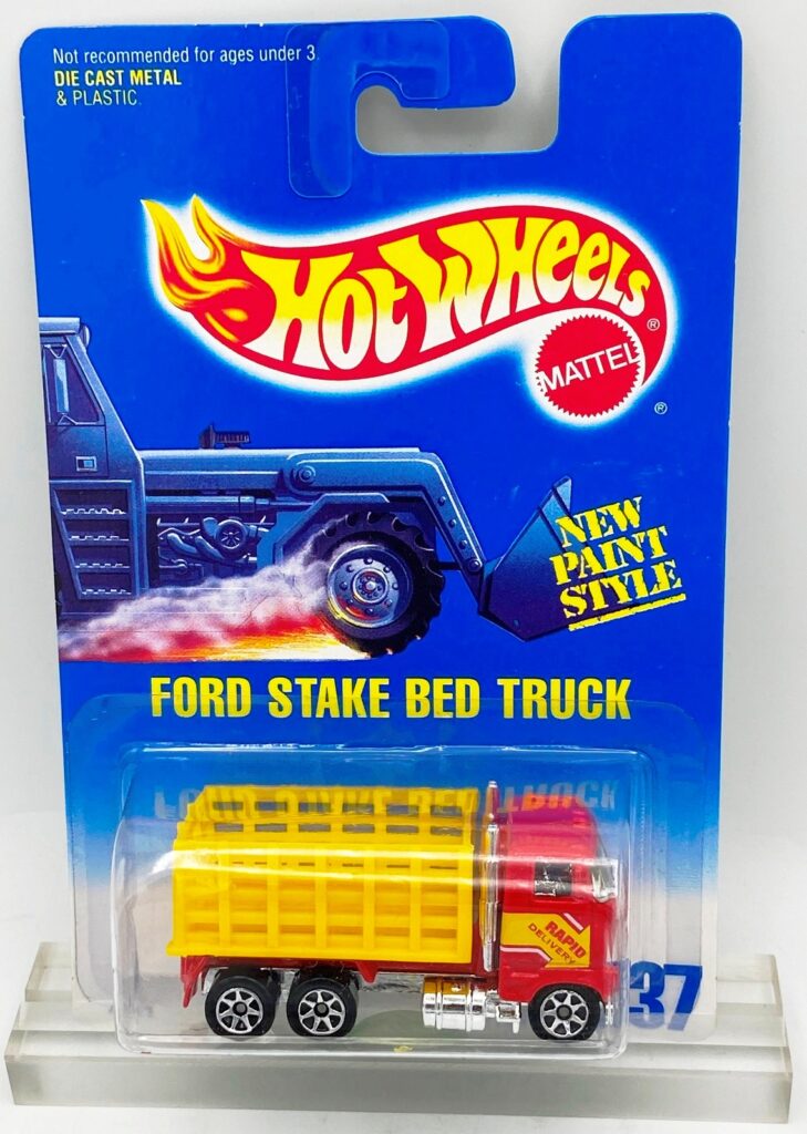 1991 HW CC #237 WH Ford Stake Bed Truck Clear (2)