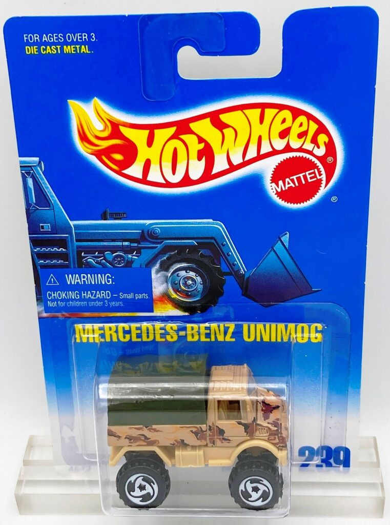 1991 HW CC #239 WH Mercedes-Benz Unimog (2)