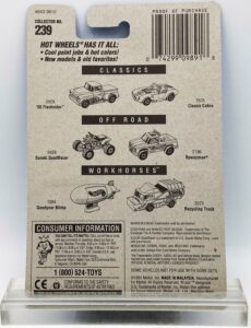 1991 HW CC #239 WH Mercedes-Benz Unimo