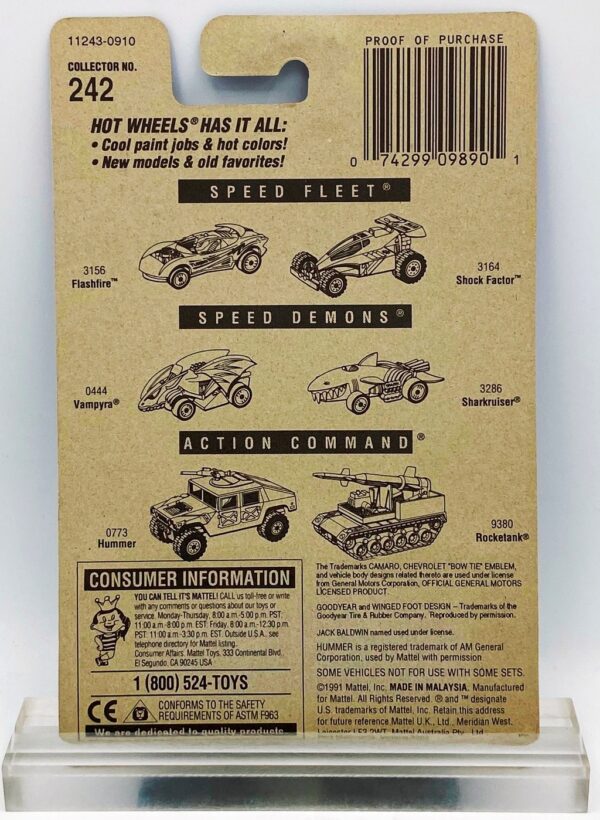 1991 HW CC #242 SF Camaro Race Car HW #1 (5)