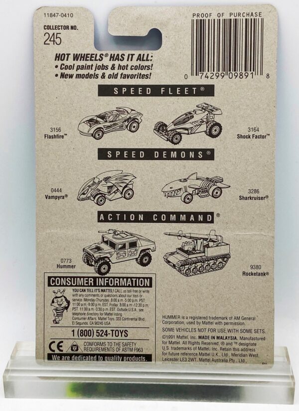 1991 HW CC #245 SF Driven To The Max (5)