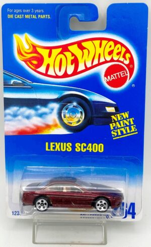 1991 HW CC #254 SF Lexus SC400 Chrome 5-Hole (1)
