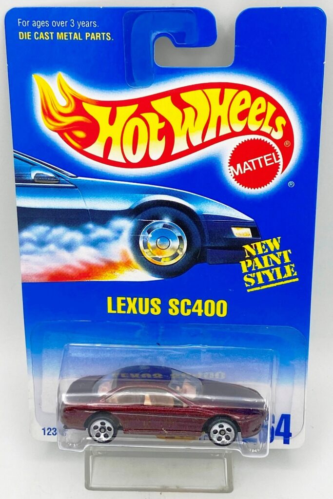 1991 HW CC #254 SF Lexus SC400 Chrome 5-Hole (2)