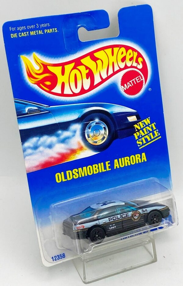 1991 HW CC #265 SF Oldsmobile Aurora 7-Spoke Black Wheels (3) 1991 HW CC #265 SF Oldsmobile Aurora 7-Spoke Black Wheels (3)