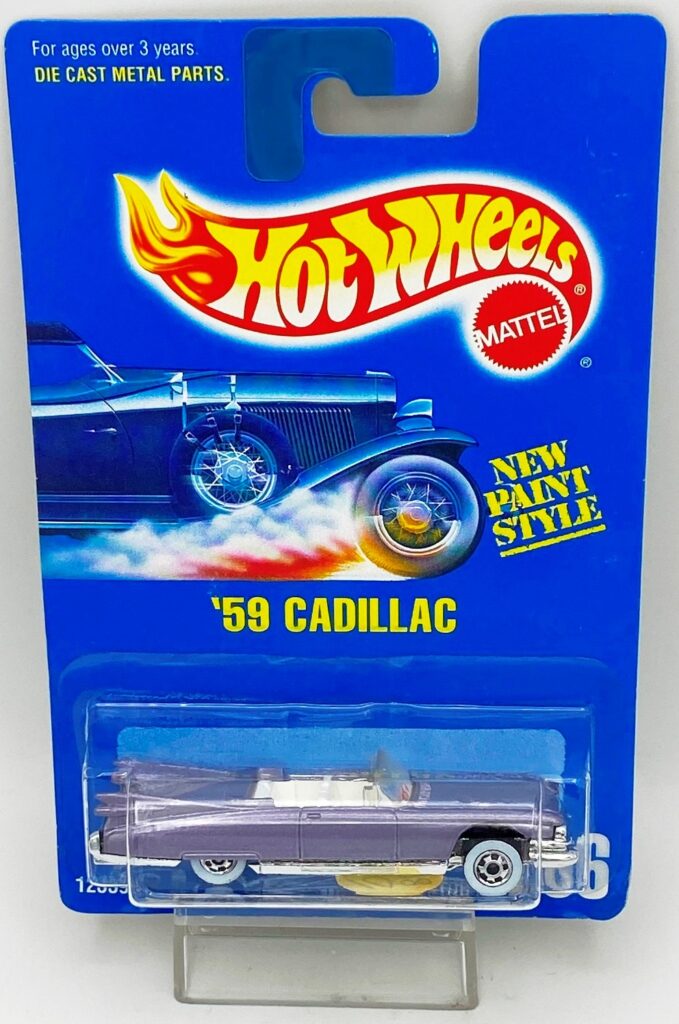 1991 HW CC #266 '59 Cadillac White Wall Real Riders (2)