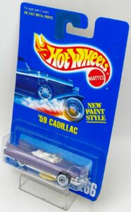 1991 HW CC #266 '59 Cadillac White Wall Real Riders (4)