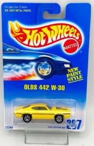 1991 HW CC #267 SF Olds 442 W-30 7-Spoke Chrome (2)