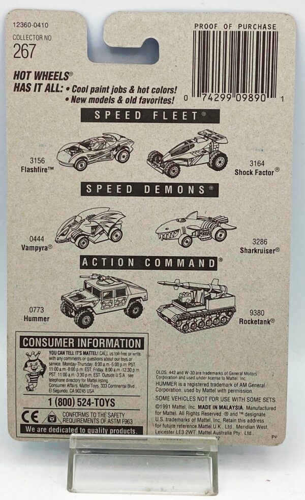 1991 HW CC #267 SF Olds 442 W-30 7-Spoke Chrome (5) 1991 HW CC #267 SF Olds 442 W-30 7-Spoke Chrome (5)