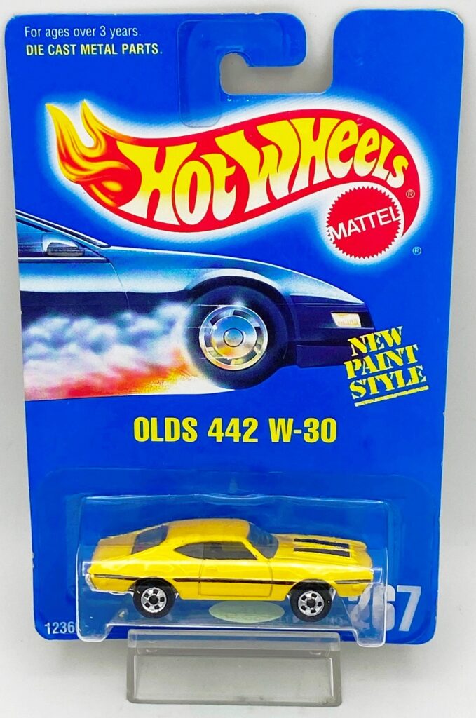 1991 HW CC #267 SF Olds 442 W-30 Basic Wheels (2)