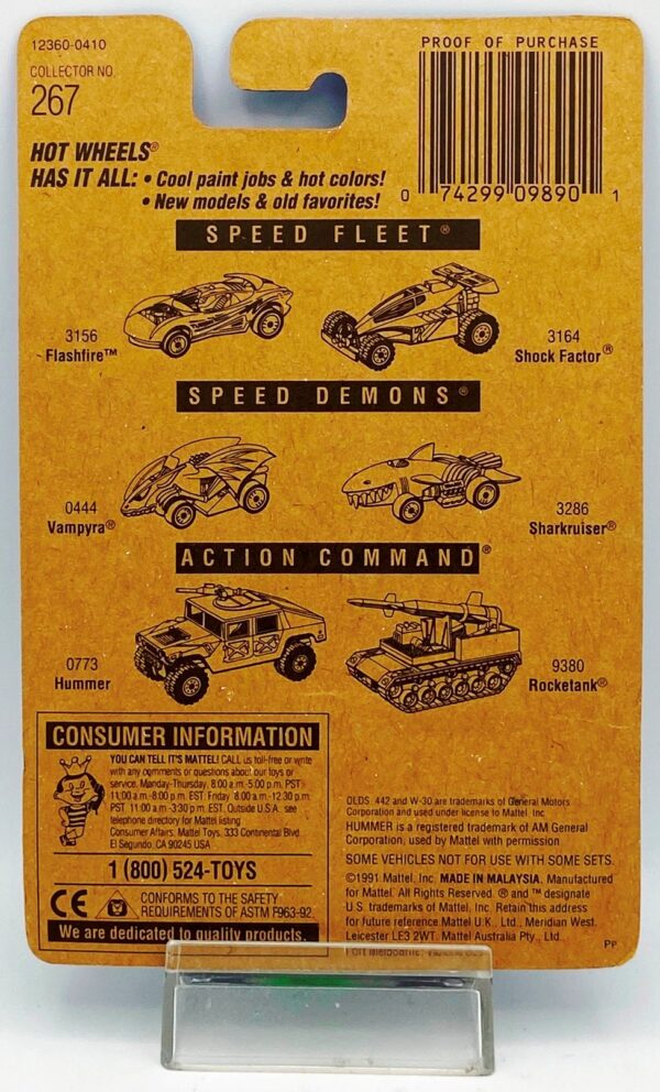 1991 HW CC #267 SF Olds 442 W-30 Basic Wheels (5) 1991 HW CC #267 SF Olds 442 W-30 Basic Wheels (5)