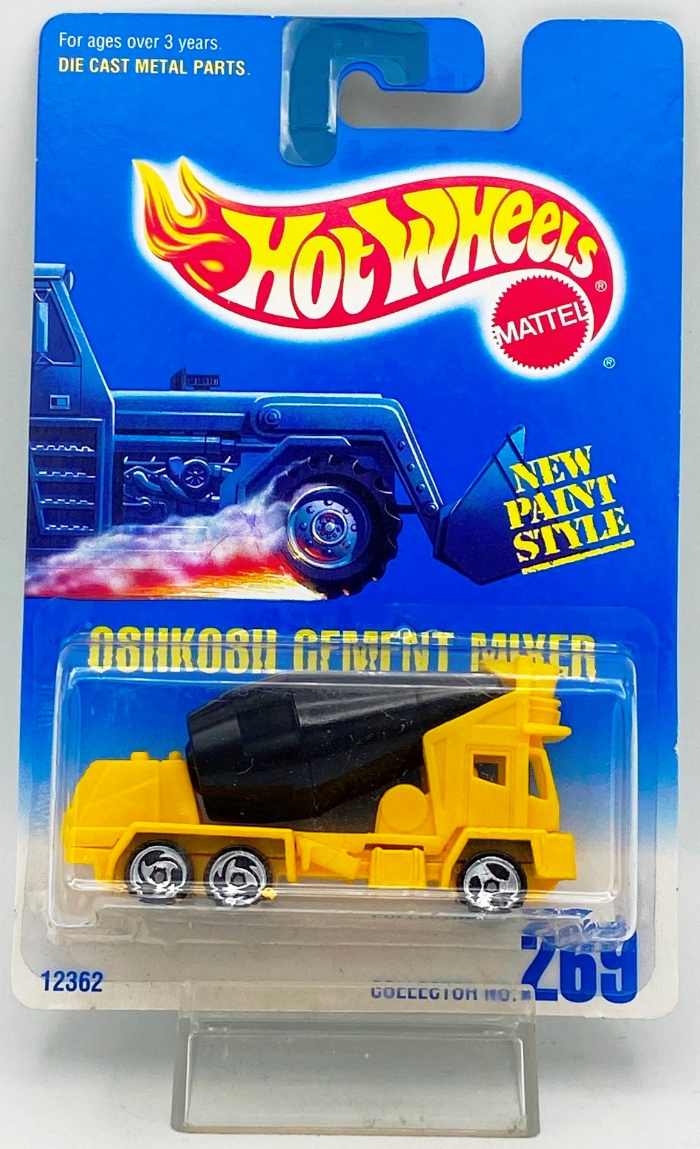 1991 HW CC #269 WH Oshkosh Cement Mixer Razor (1)