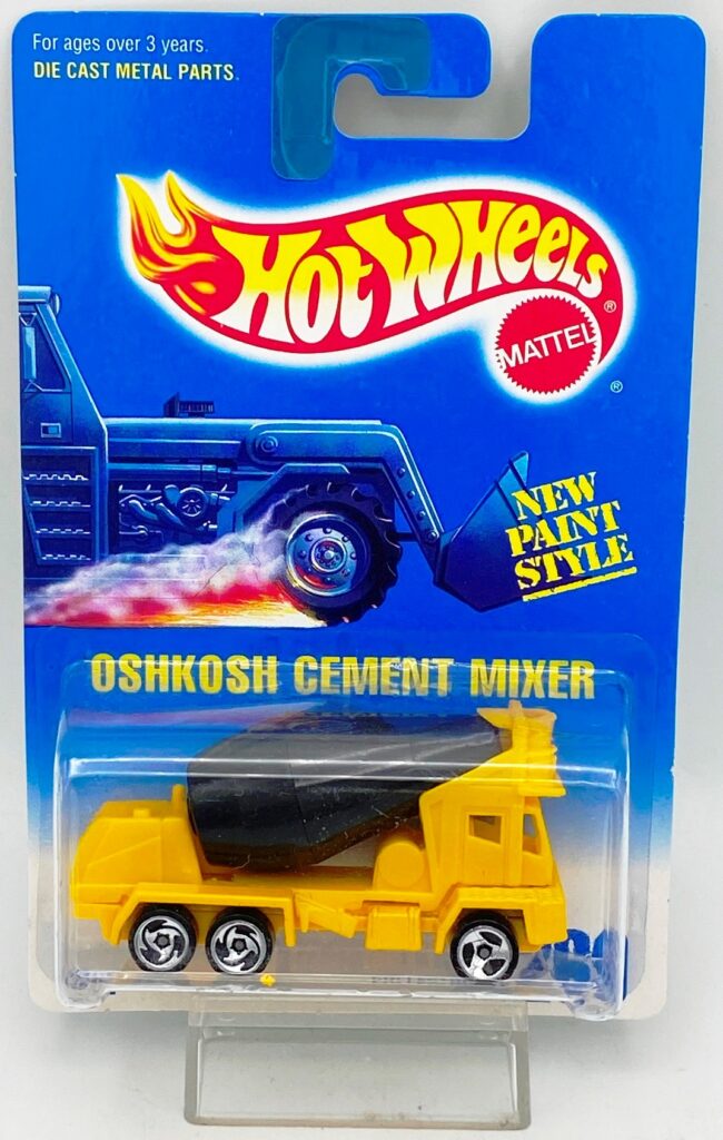 1991 HW CC #269 WH Oshkosh Cement Mixer Razor (2)