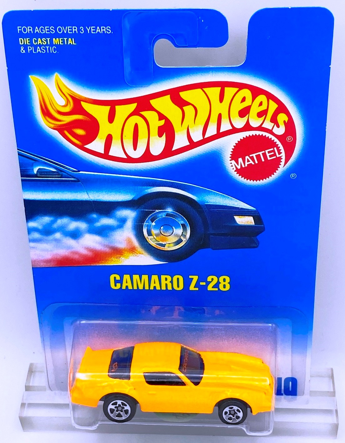 1991 Hot Wheels #449 Camaro Z-28 (Tinted Windows) 5-SP Wheels