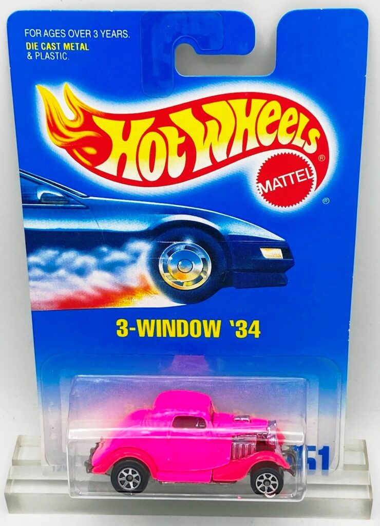 1991 HW CC #451 Classics 3-Window '34 7-Spoke (2)