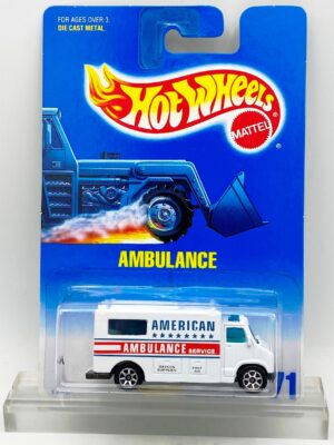 1991 HW CC #71 WH Ambulance White 7-Spoke (1)