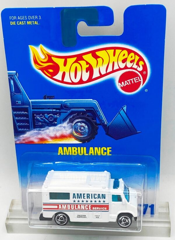 1991 HW CC #71 WH Ambulance White Razor (2) 1991 HW CC #71 WH Ambulance White Razor (2)