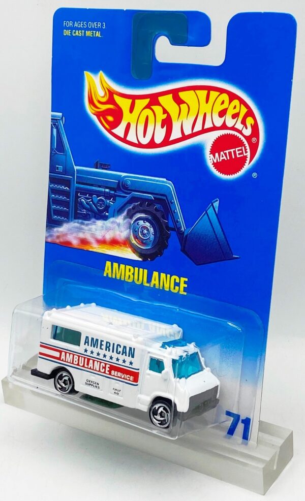 1991 HW CC #71 WH Ambulance White Razor (4) 1991 HW CC #71 WH Ambulance White Razor (4)