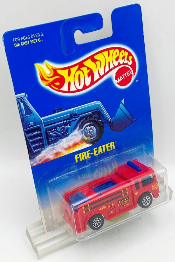 1991 HW CC #82 WH Fire-Eater 7-Spoke (red) (3)