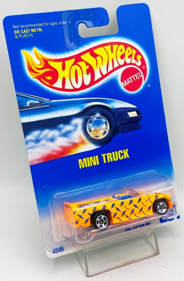 1991 Hot Wheels Collector Card #231 Mini Truck (Clear) 5-Sp (3)