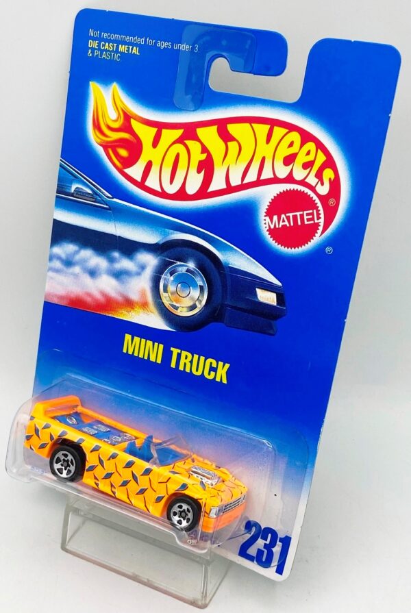 1991 Hot Wheels Collector Card #231 Mini Truc