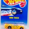 1991 Hot Wheels Collector Card #231 Mini Truck (Clear) Razor (1)