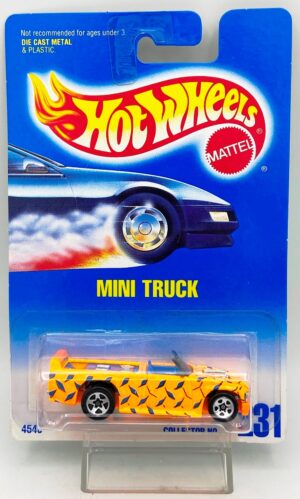 1991 Hot Wheels Collector Card #231 Mini Truck (Tinted) 5-SP (1)