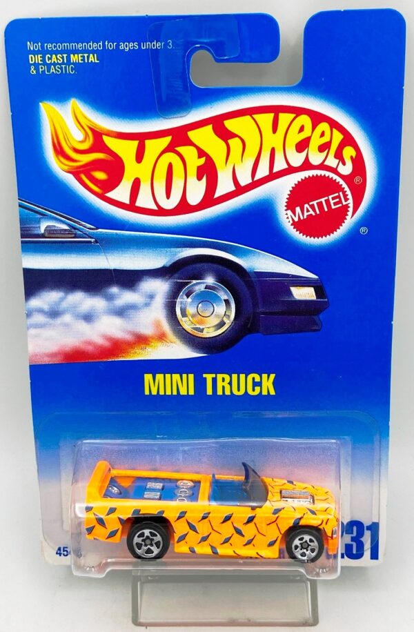 1991 Hot Wheels Collector Card #231 Mini Truck (Tinted) 5-SP (2)