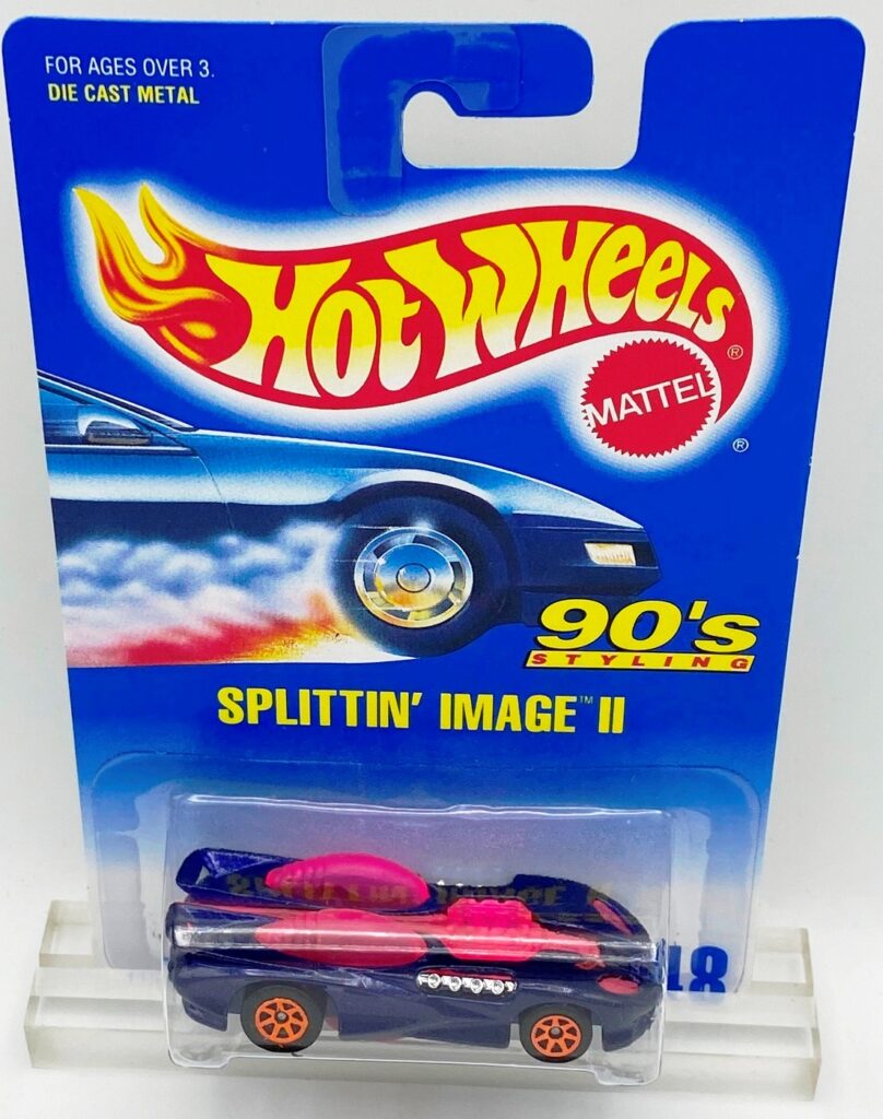 1992 HW CC #248 SF Splittin' Image II 7-Spoke Orange LP (2)