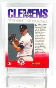 1993 Leaf TP Rocket Holo Roger Clemens #(2)