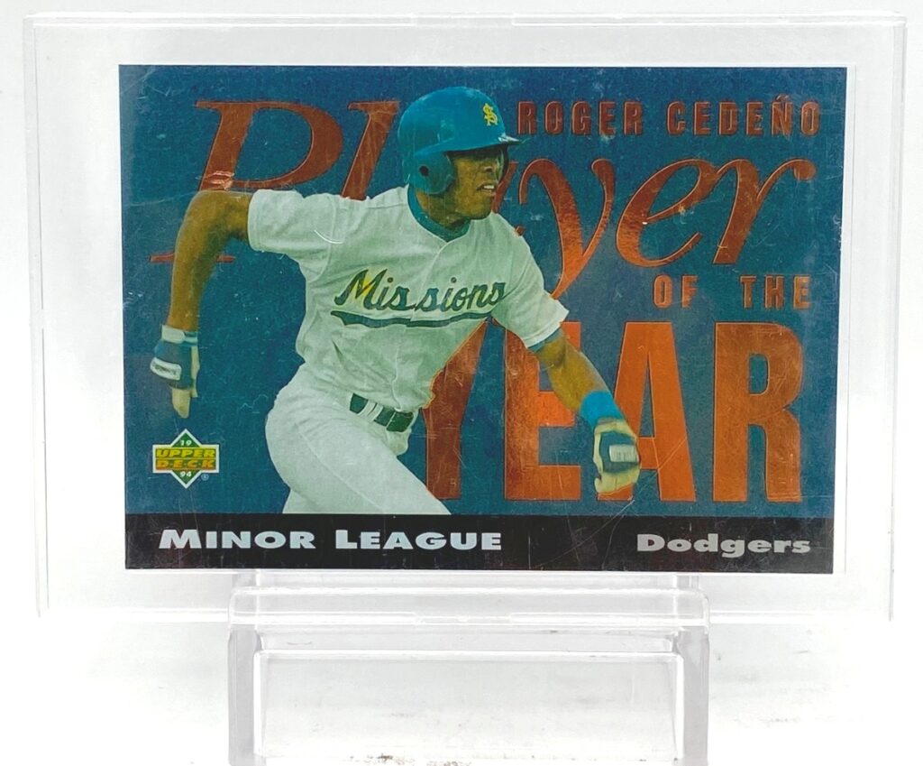 1993 UD Minor League POY Roger Cedeno #PT9 (1)