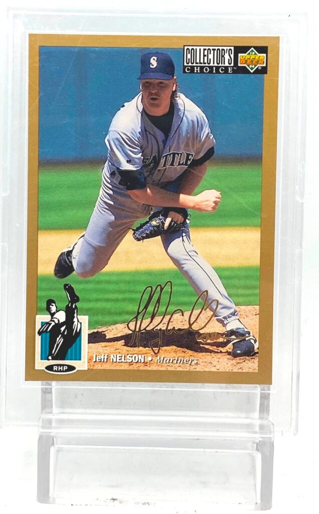 1994 CC Gold Signature Jeff Nelson #609 (1)