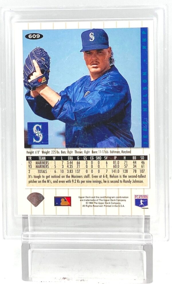 1994 CC Gold Signature Jeff Nelson #609 (2)