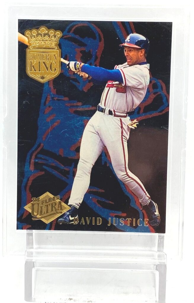 1994 Fleer Ultra HR King David Justice #8 (1)