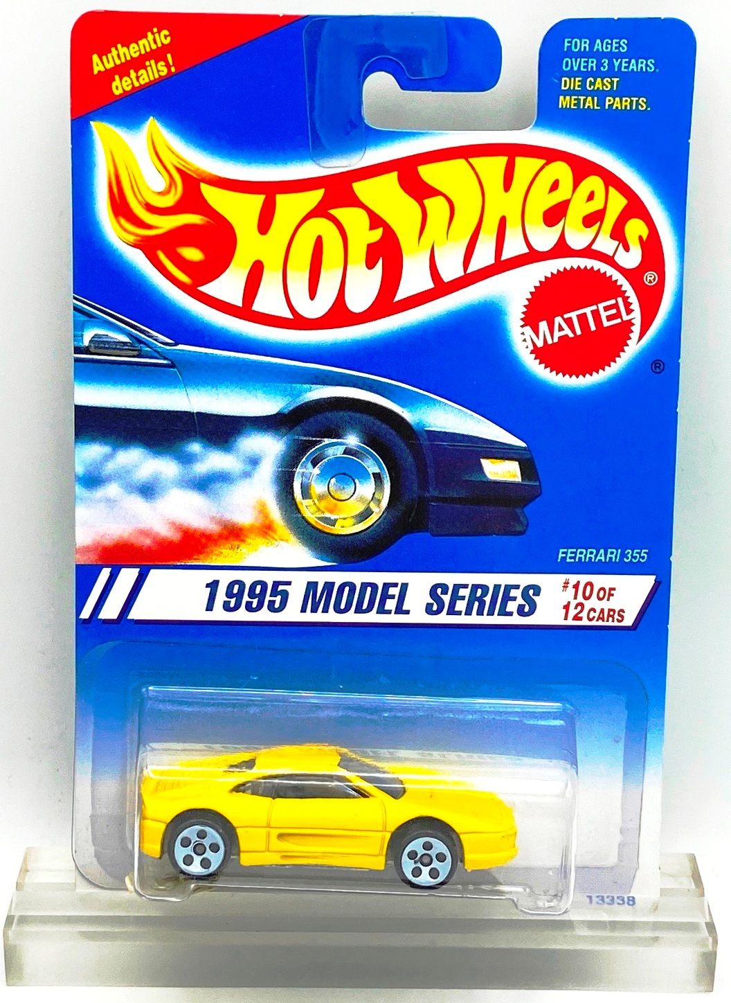 1994 HW CC #350 Ferrari 355 1995 Model Series (5-Hole White) (1)